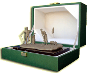 Diorama escena Golf