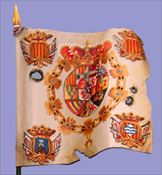 bandera con oleos